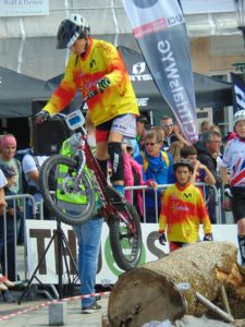 Jordi Tulleuda als Jocs mundials de Trial a Viborg
